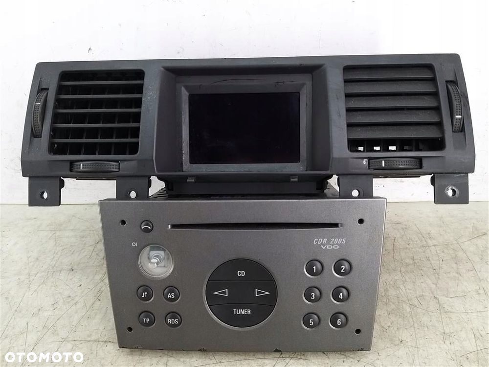 Radio wyświetlacz Opel Vectra C 2002-2008R 330886636 SIEMENS VDO - 1