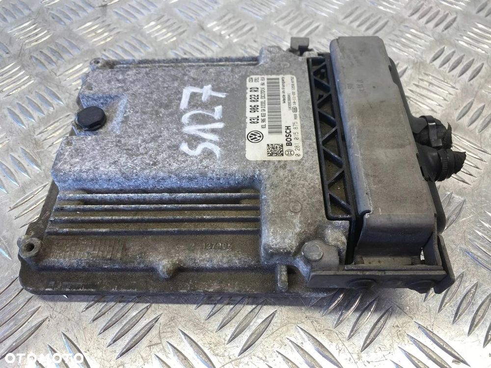 STEROWNIK KOMPUTER SILNIKA SKODA OCTAVIA MK2 03L906022RD 0281015875 - 5