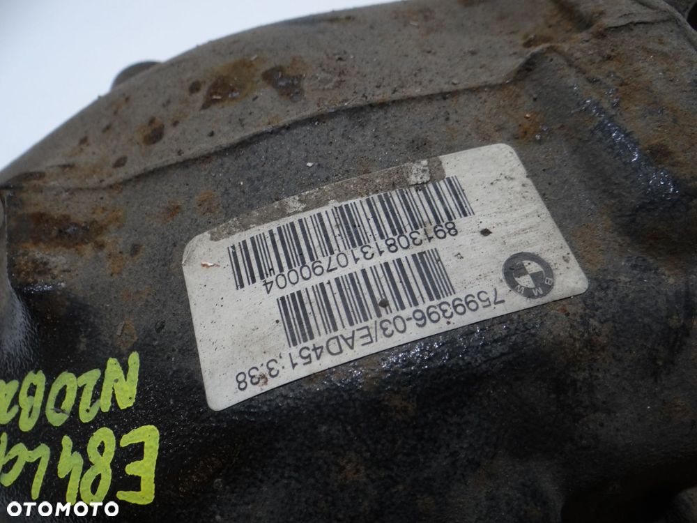 DYFERENCJAŁ MOST BMW X1 E84 LCI N20B20A XDRIVE 7599396 3.38 - 2