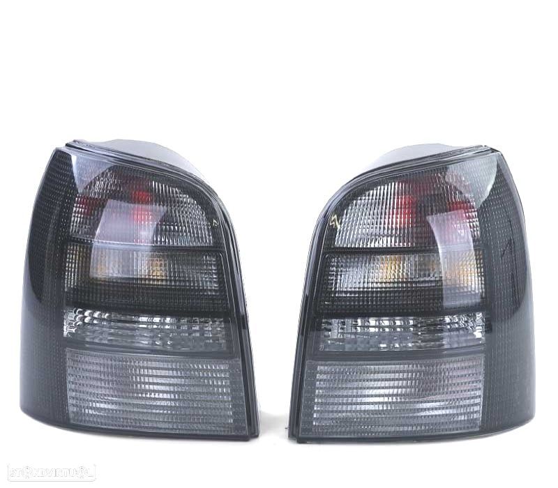 FAROLINS TRASEIROS AUDI A4 B5 AVANT 94-01 ESCURECIDOS - 1