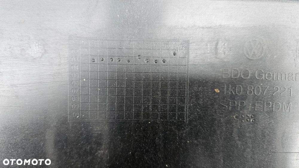 VW Golf 5 V 1K0 Zderzak przód Zderzak przedni 1K0807221 - 19