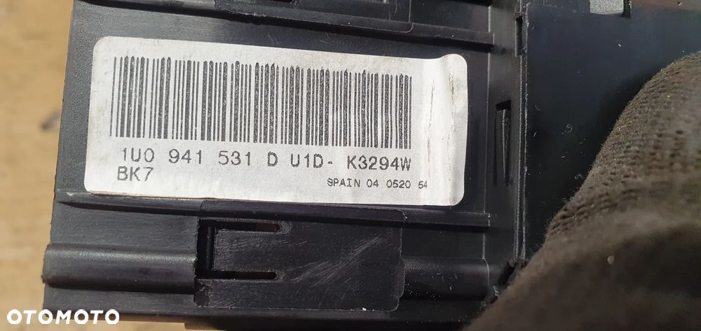 Przełącznik włącznik świateł Skoda Superb 1U0941531D - 5