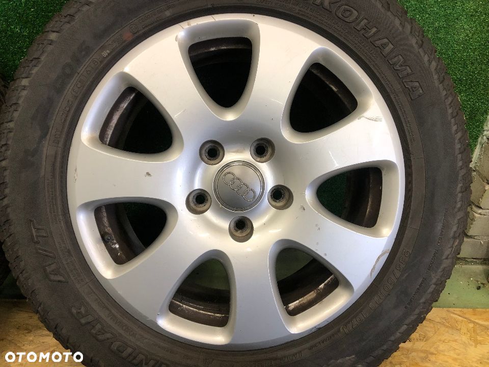 AUDI Q7 4L 05-15 KOŁA FELGI OPONY YOKOHAMA GEOLANDAR A/T ZIMOWE 235/60R18 5x130 ET53 - 2