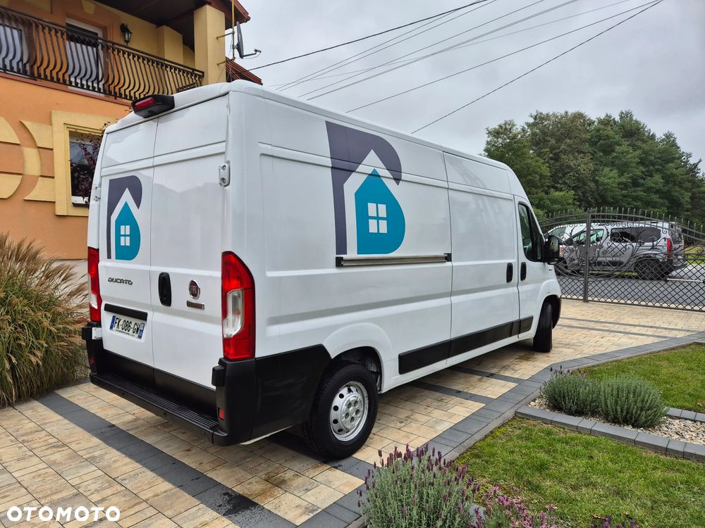 Fiat DUCATO 2.3 130KM L3H2 KLIMA KAMERY 157.000KM LEDY PARKI NAVI - 4