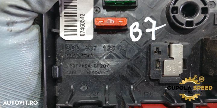 Panou sigurante 3C0937125A Volkswagen VW Passat B7 [2010 - 2015] - 2