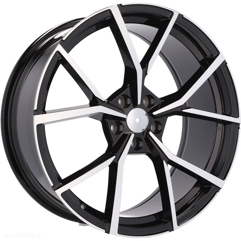 4x Felgi 17 m.in. do VW Polo IV V VI T-Cross Golf MK3 FOX SKODA Fabia Rapid Scala - B5801 (IN5499) - 2
