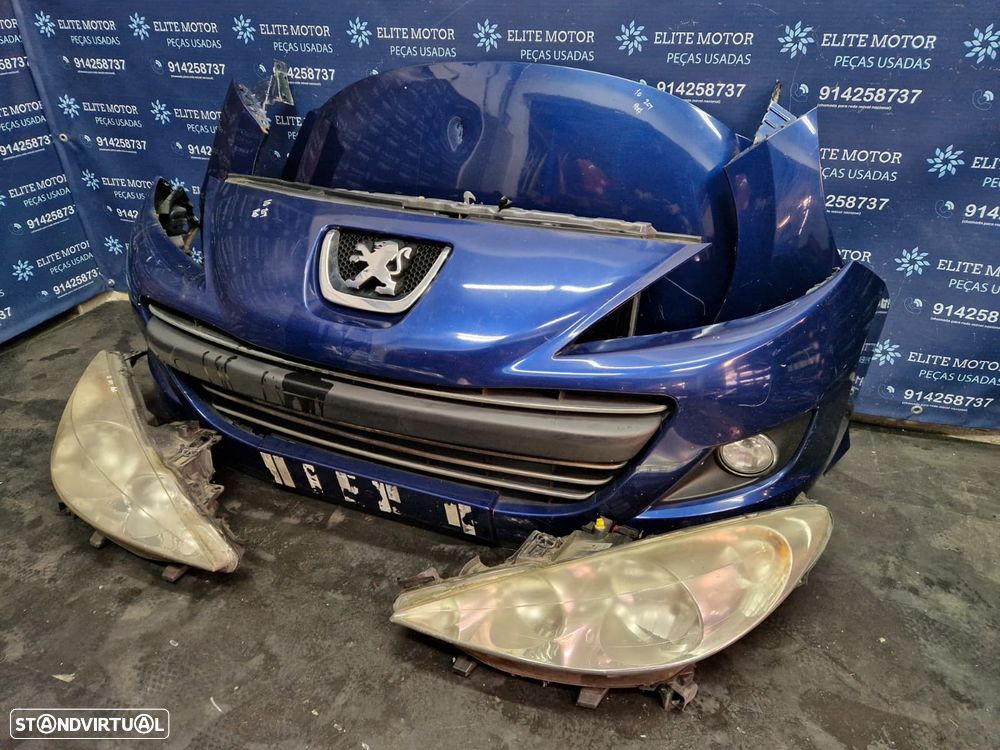 Frente completa usada PEUGEOT 207 1.6 HDI capot parachoques oticas guardalamas - 1