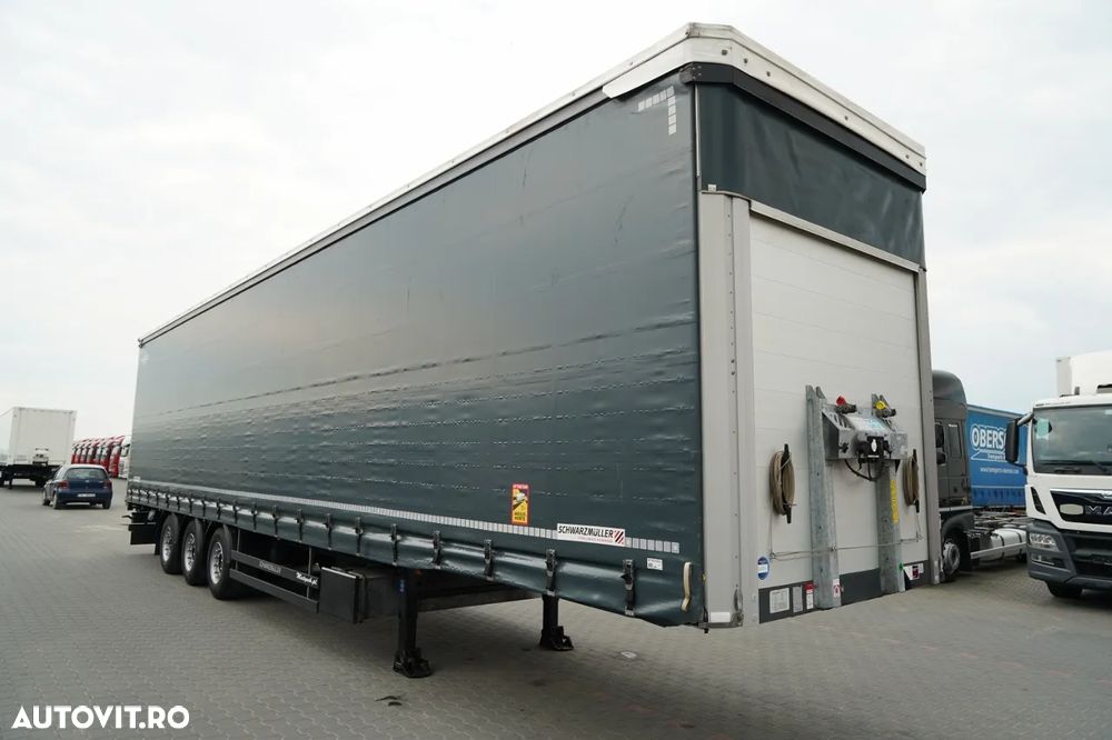 Schmitz Cargobull / CORTINĂ / MEGA / PUNȚĂ RIDICATĂ / PUNȚI SAF / ACOPERIȘ RIDICAT / PRELATĂ ARMATĂ - 11