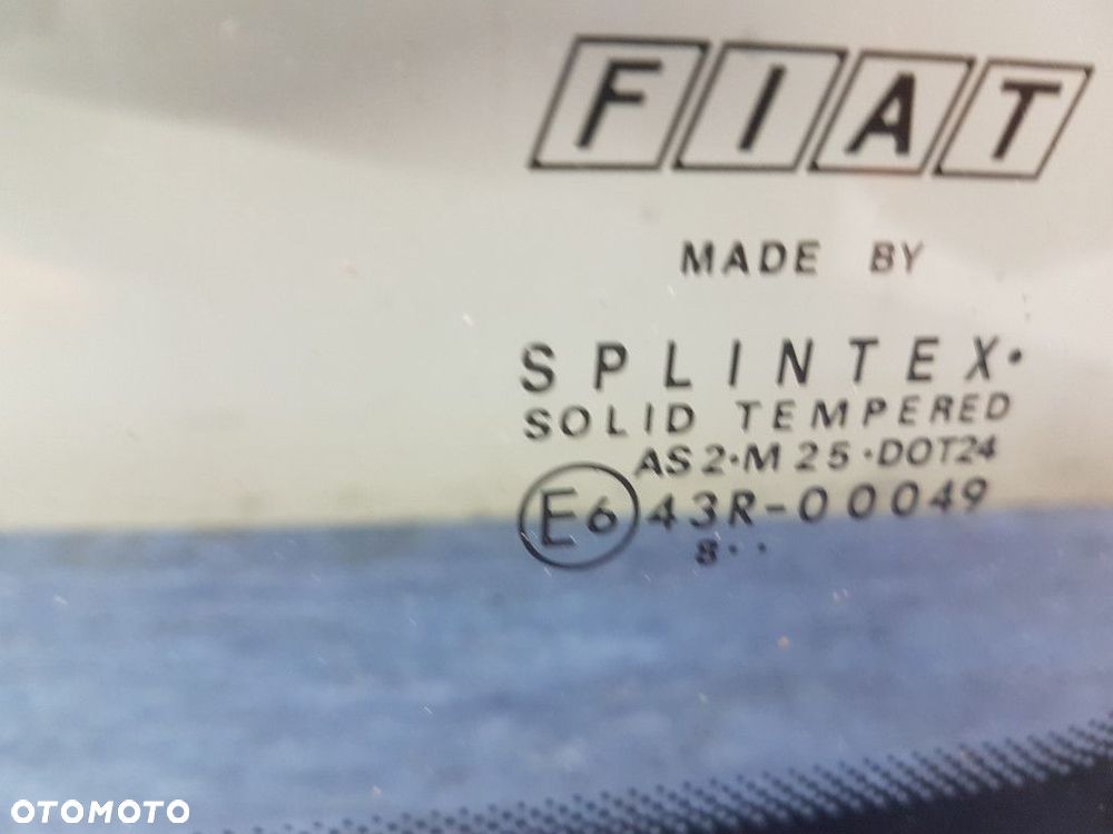 FIAT PUNTO I SZYBA KAROSERYJNA TYŁ LEWA UCHYLNA - 6