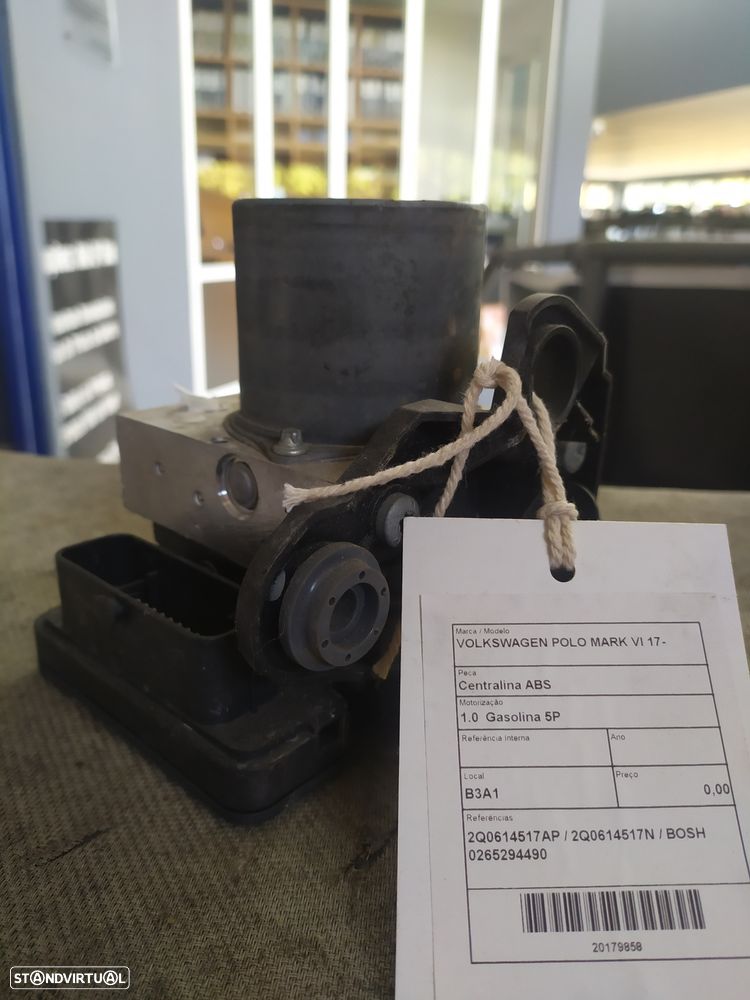 CENTRALINA DE ABS VOLKSWAGEN POLO MARK VI / 2Q0614517AP / 0265294490 - 1