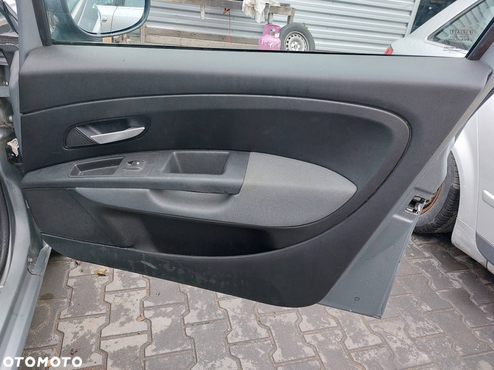 FOTELE KOMPLET LEWY PRAWY KANAPA TYŁ + BOCZKI FIAT GRANDE PUNTO I 5D - 4