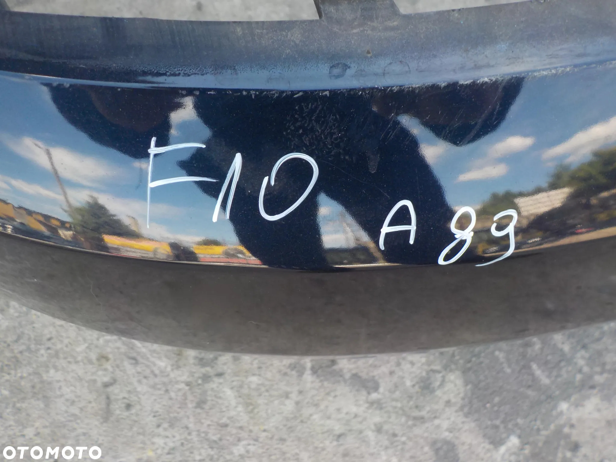 BMW SERIA 5 F10 ZDERZAK TYŁ TYLNY KOLOR A89 - 11