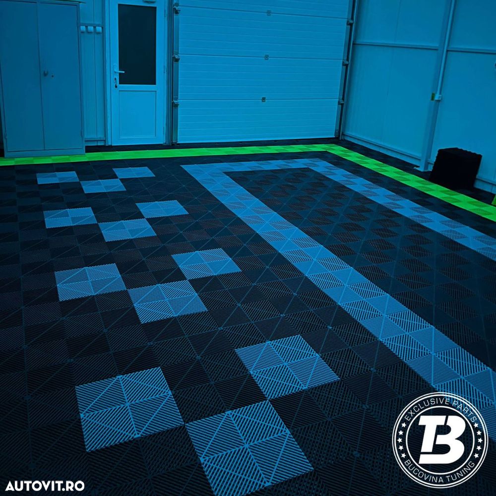 Pardoseala Modulara Plina pentru Garaj si Service - 10