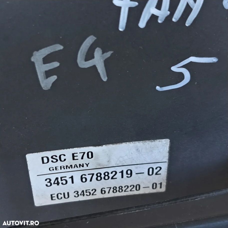 Pompa modul unitate ABS DSC Originala BMW E70+LCI E71 - 3