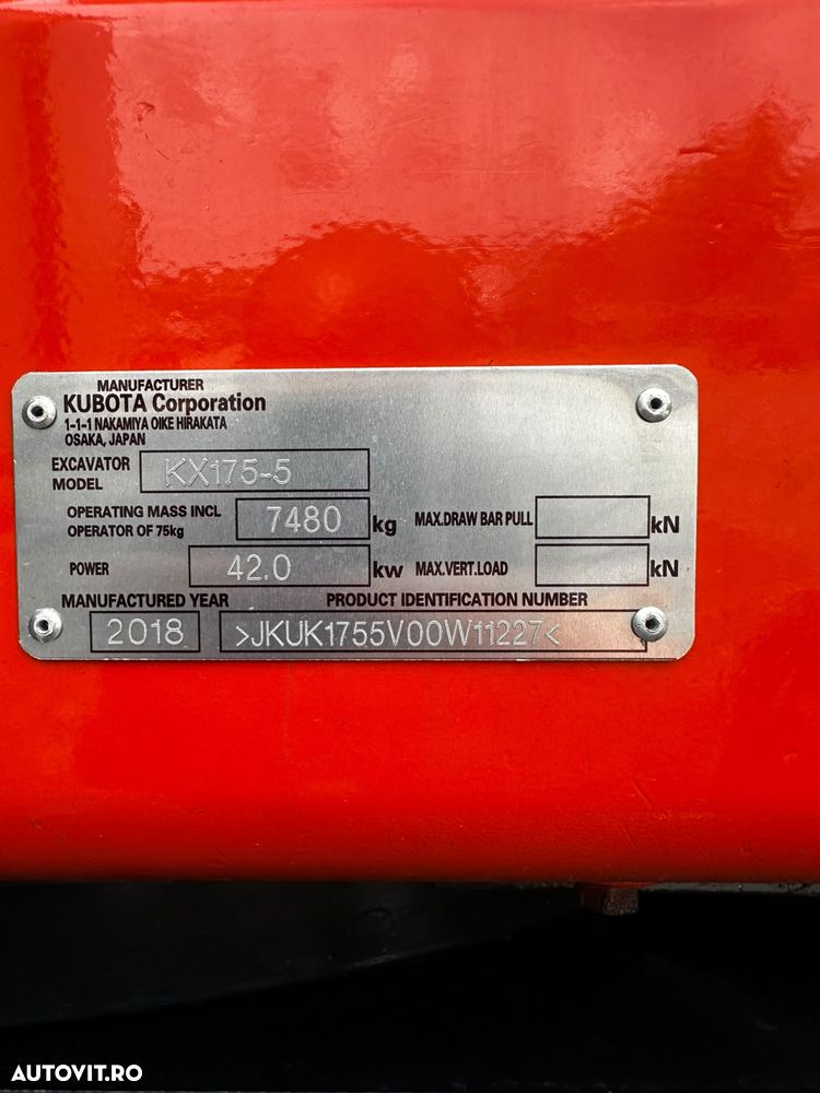 Kubota KX175 - 13