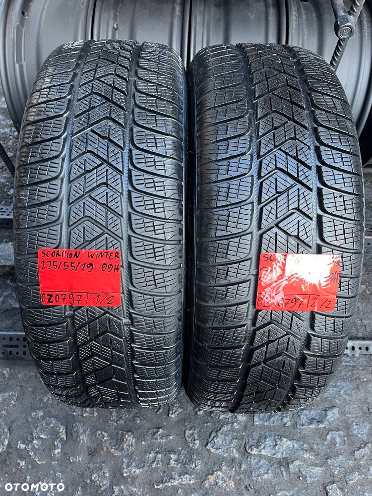 225 55 19 Pirelli Scorpion Winter 2szt. Zima - 2
