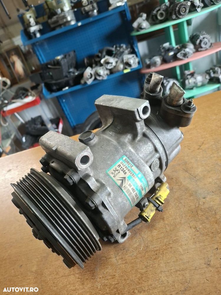 Compresor aer condiționat Citroen Peugeot 1.4 Hdi - 1