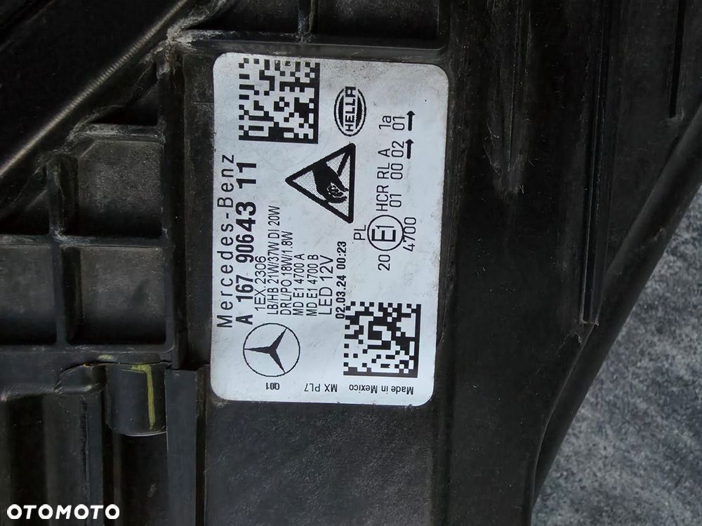 mercedes gle w167 167 lampy przód full led performance a1679064311 a1679069604 - 15