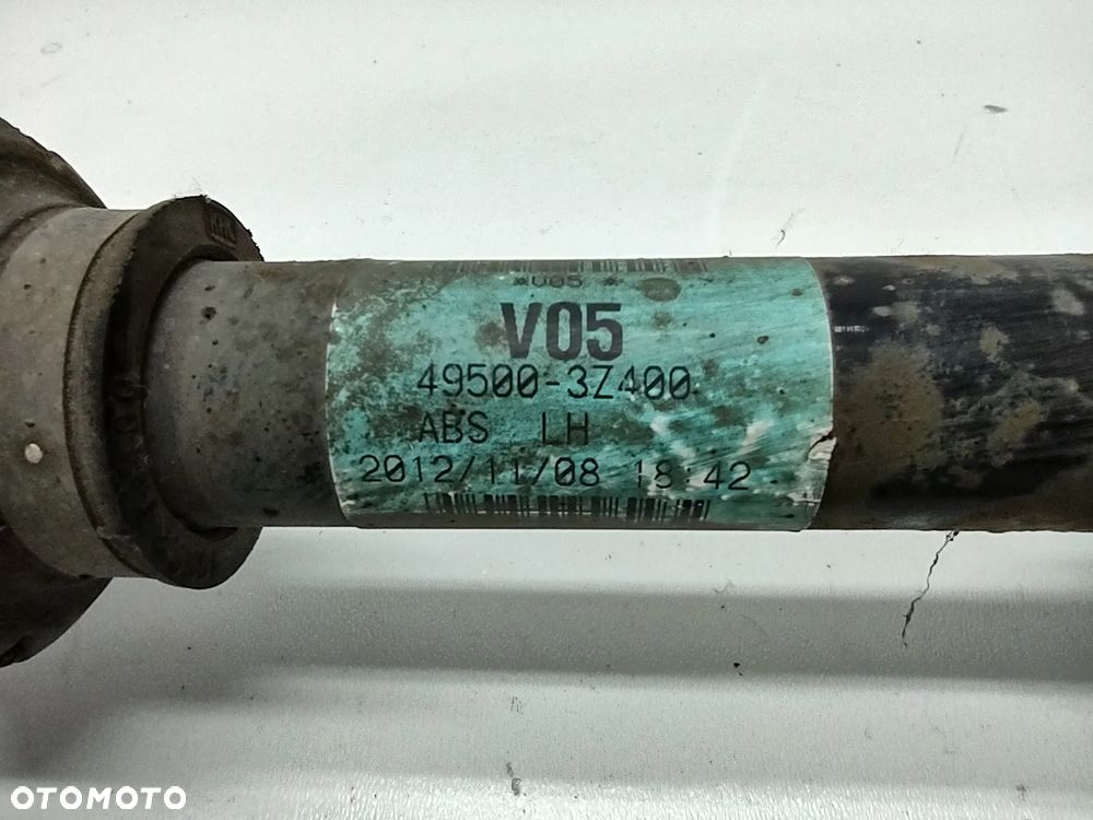 PÓŁOŚ HYUNDAI 49500-3Z400 HYUNDAI I40 1.7CRDI LEWA PRZEDNIA ORYGINAŁ - 4