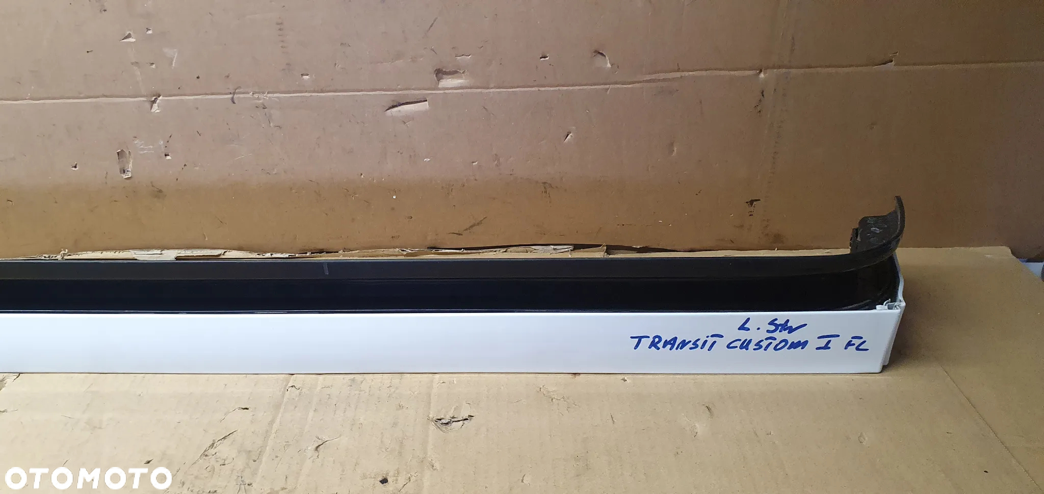 Osłona obudowa szyny drzwi przesuwnych szyna komplet lewa Ford Transit Custom MK8 Lift - 3