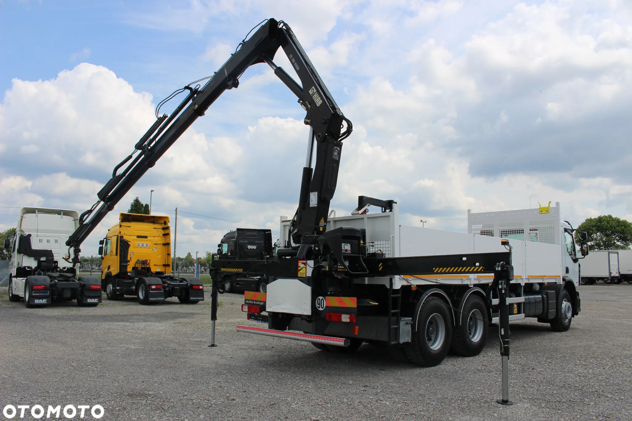 Renault PREMIUM 380 *EEV*/6X4/HDS HIAB XS 166/Pilot /**SERWIS**/ IDEALNY STAN / - 13