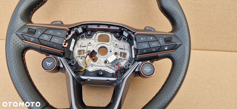 Kierownica multifunkcja grzana sport CUPRA FORMENTOR SEAT LEON 5FA419091FK - 4