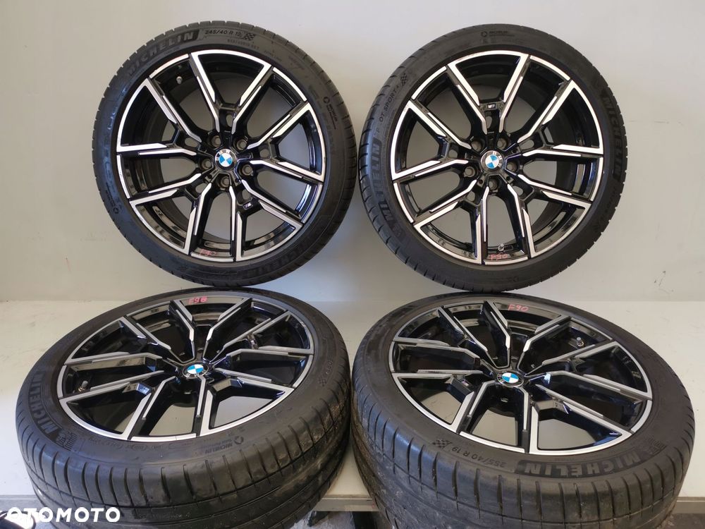 BMW 4 G22 G23 G26 KOLA FELGI ALUFELGI OPONY LATO 255/40R19 245X40R19 23ROK - 1