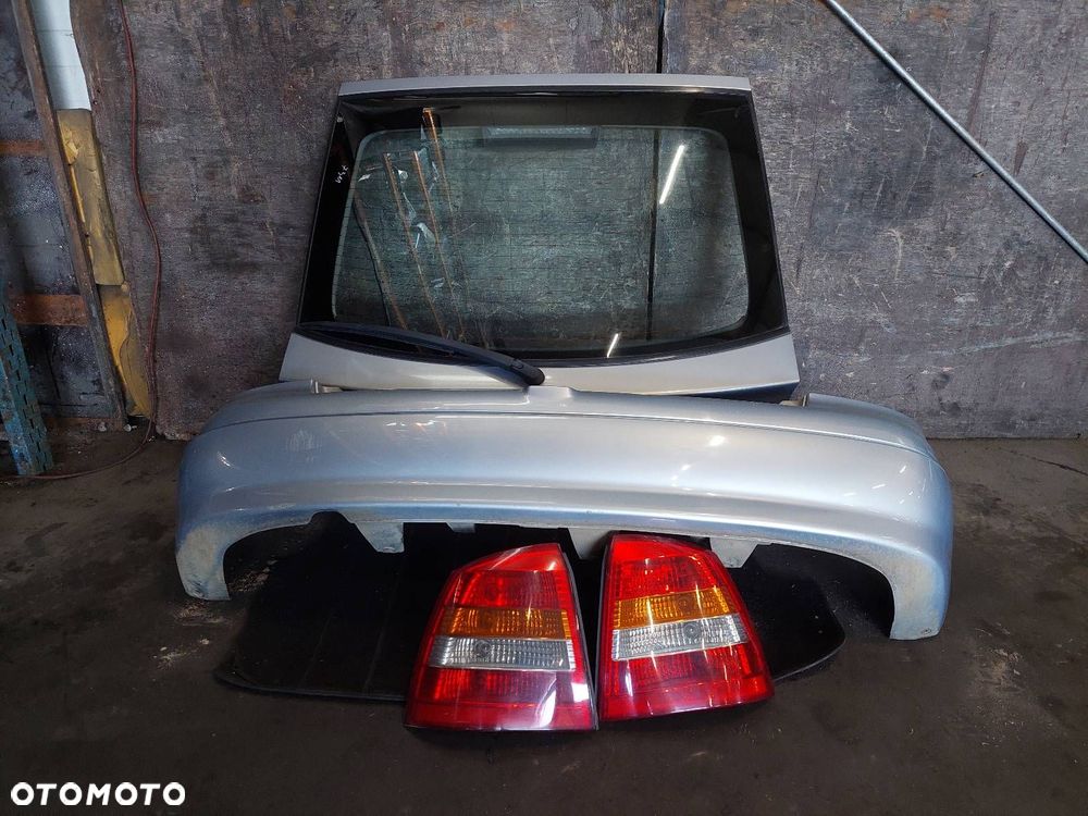 KOMPLETNY TYŁ OPEL ASTRA G Z151 KLAPA BAGAŻNIKA ZDERZAK TYŁ LAMPY - 1