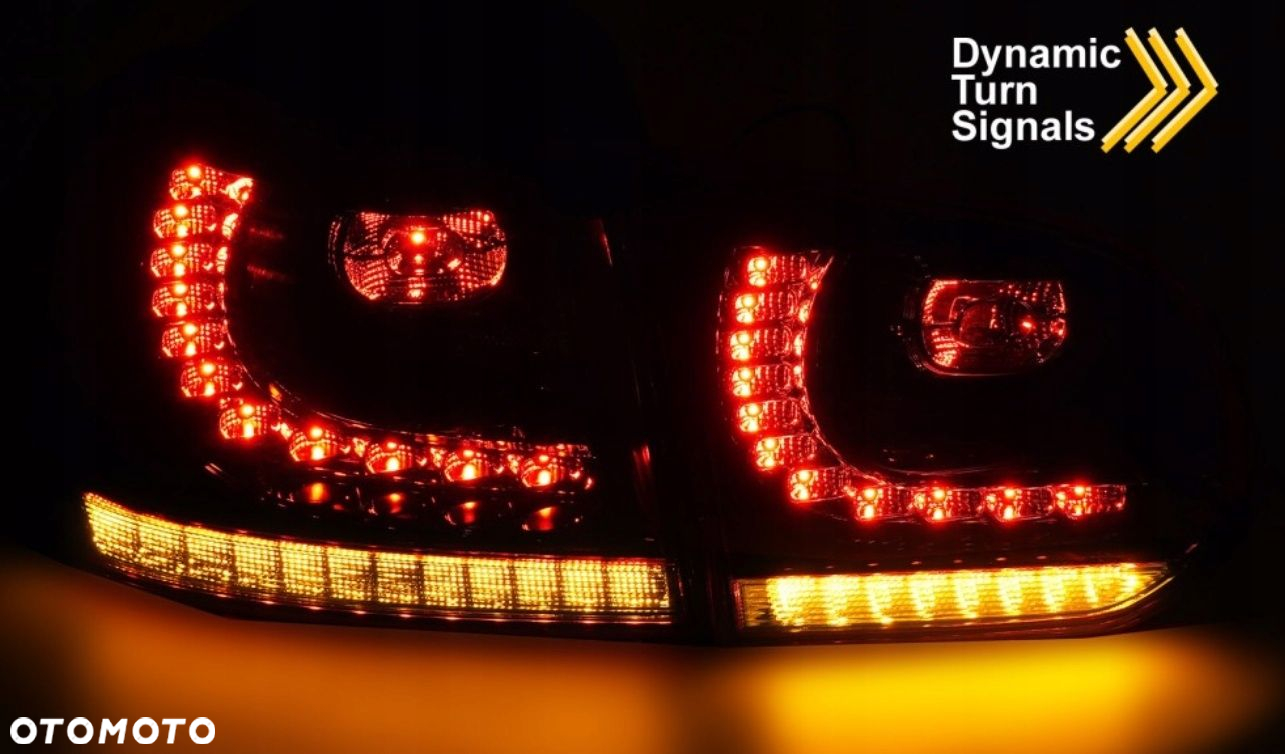 Lampy tyl kpl Vland Led Neon Diody RedSmoke GTIlook VW Golf VI 6 5k0 2008- - 2