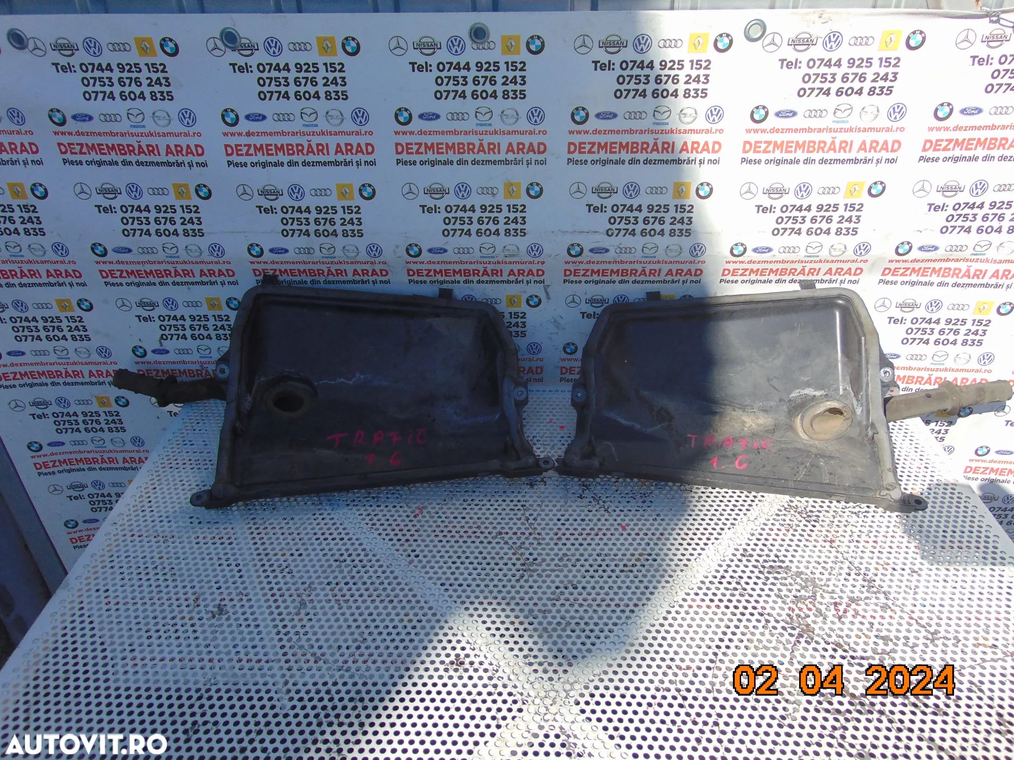 Capac grila stergatoare renault Trafic 2014-2022 Opel Vivaro capace scurgere apa parbriz grila - 1