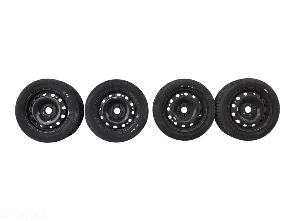 KOŁA OPONY FELGI STALOWE 15 SEAT IBIZA IV LIFT 2012-2017 5X100 6J ET38 - 1