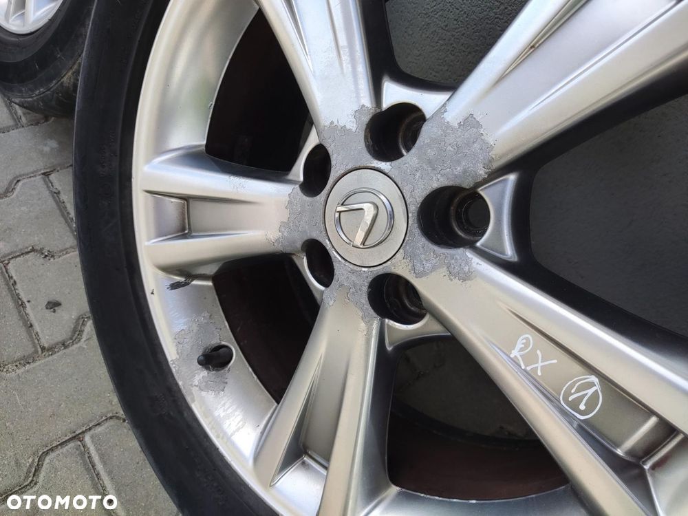 KOŁA OPONY FELGI ALUMINIOWE 18 LEXUS RX II 2003-2008 7J ET35 5X114,3 - 7