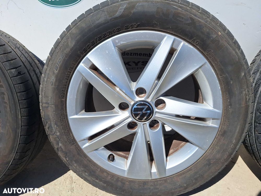Set roti originale Vw golf 6/7/8Vw Passat,Vw Touran R16 205/55 R16 91V - 6