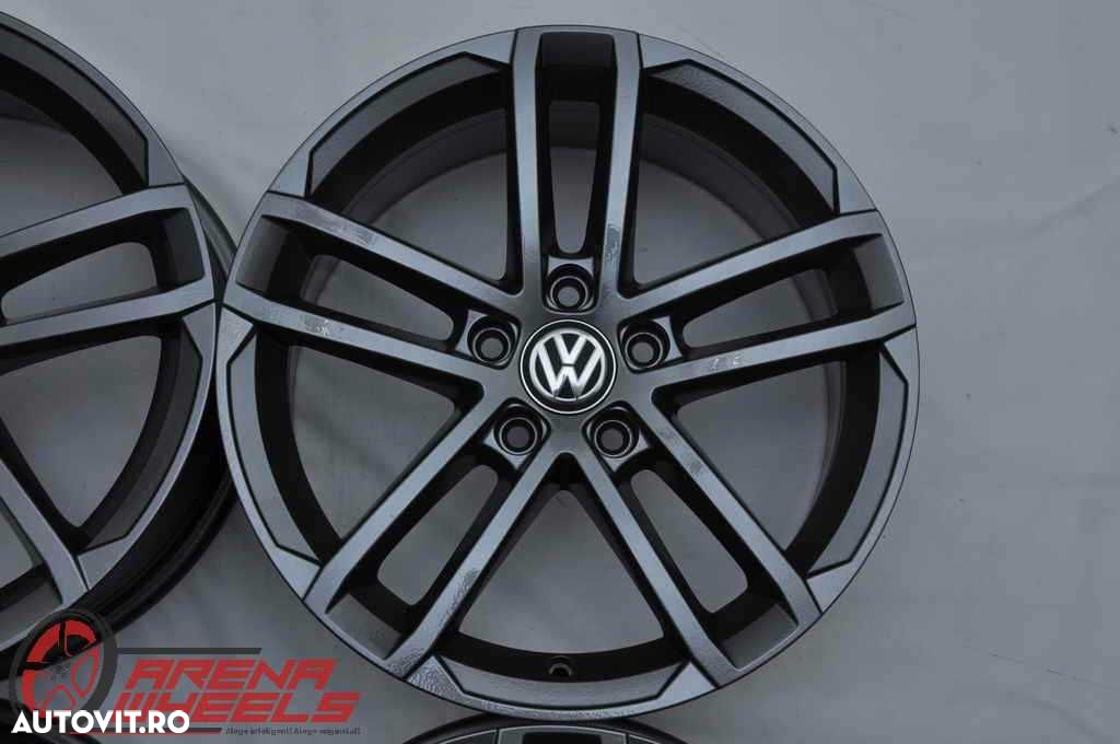 Jante Noi 17 inch Originale VW Golf 7 R-Line GTI GTD Curitiba R17 - 3