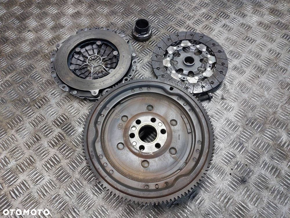 KOŁO DWUMASOWE + TARCZA DOCISK ŁOŻYSKO BMW E46 LIFT 2.0 16V N42 N46 7512693 - 6