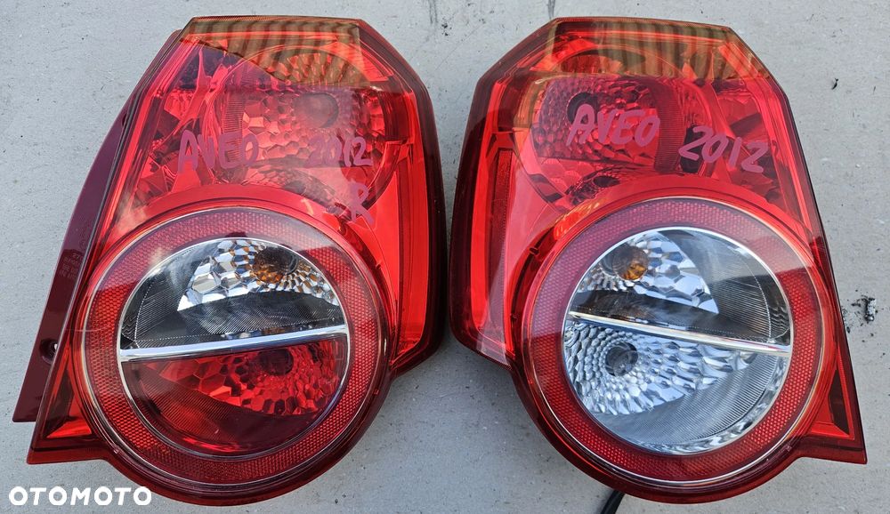 Chevrolet Aveo  lampa tył tylna prawa lewa - 1