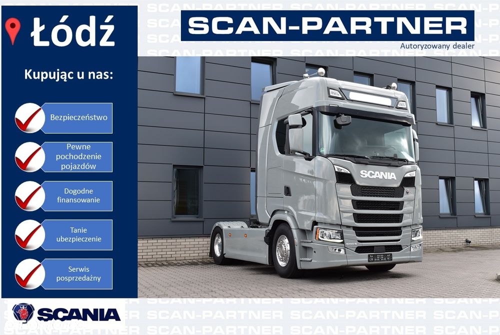 Scania S500 !! 6 x poduszka !! Full LED !! PTO !! - 1