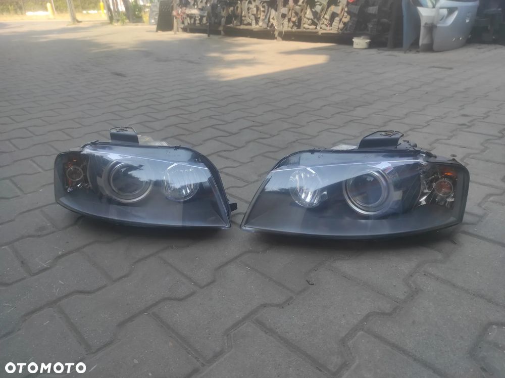 AUDI A3 8P 03-08R LAMPA LEWA PRAWA PRZEDNIA LEWY PRAWY PRZÓD BIXENON SKRĘTNY EUROPA 8P0941029R ORYGINALNE CAŁE WYSYŁKA !!!!! - 1