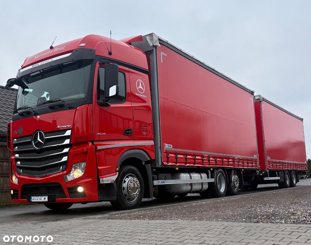Mercedes-Benz Actros Big Space 2545 Zestaw/Tandem Przejazdowy Nowe Opony - 13