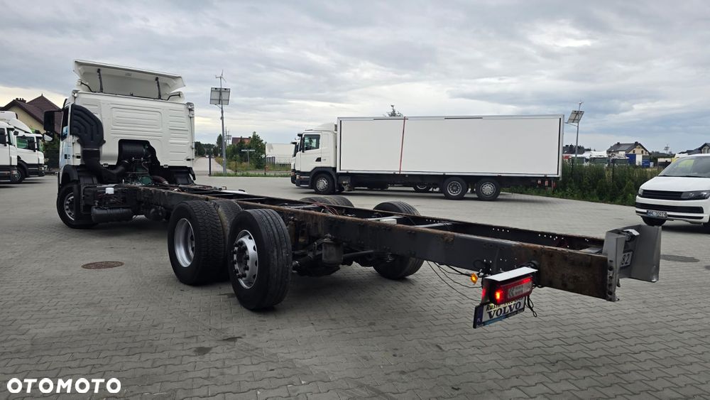 Volvo FM 370 6x2 rama do zabudowy, beczka asenizacyjna mleko laweta full air oś skrętna niski przebieg! - 5