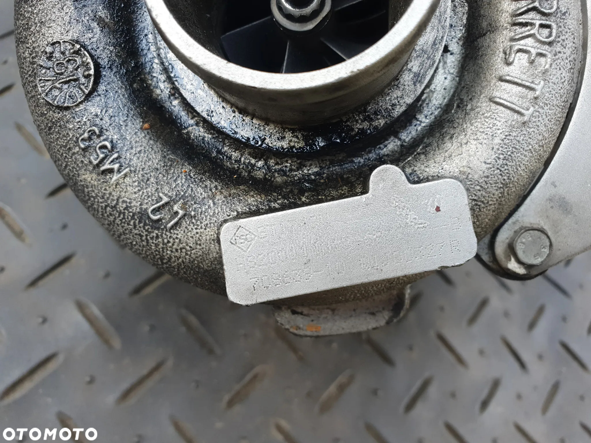 RENAULT 1.9DCI TURBOSPRĘŻARKA TURBINA GT1749V 708639-10 GARRETT ORYGINAŁ - 4