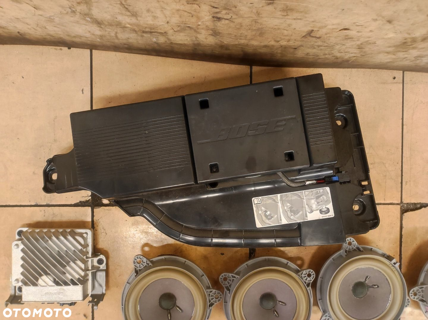 Nagłośnienie głośniki subwoofer wzmacniacz Bose Espace 5 V - 2