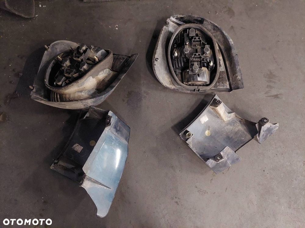 KOMPLETNY TYŁ KLAPA BAGAŻNIKA ZDERZAK LAMPY RENAULT SCENIC I RX4 NV903 - 3