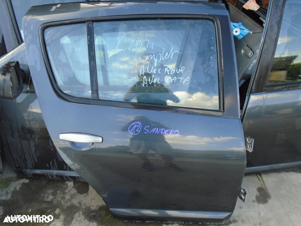 Usa dreapta spate Dacia Sandero completa din 2010