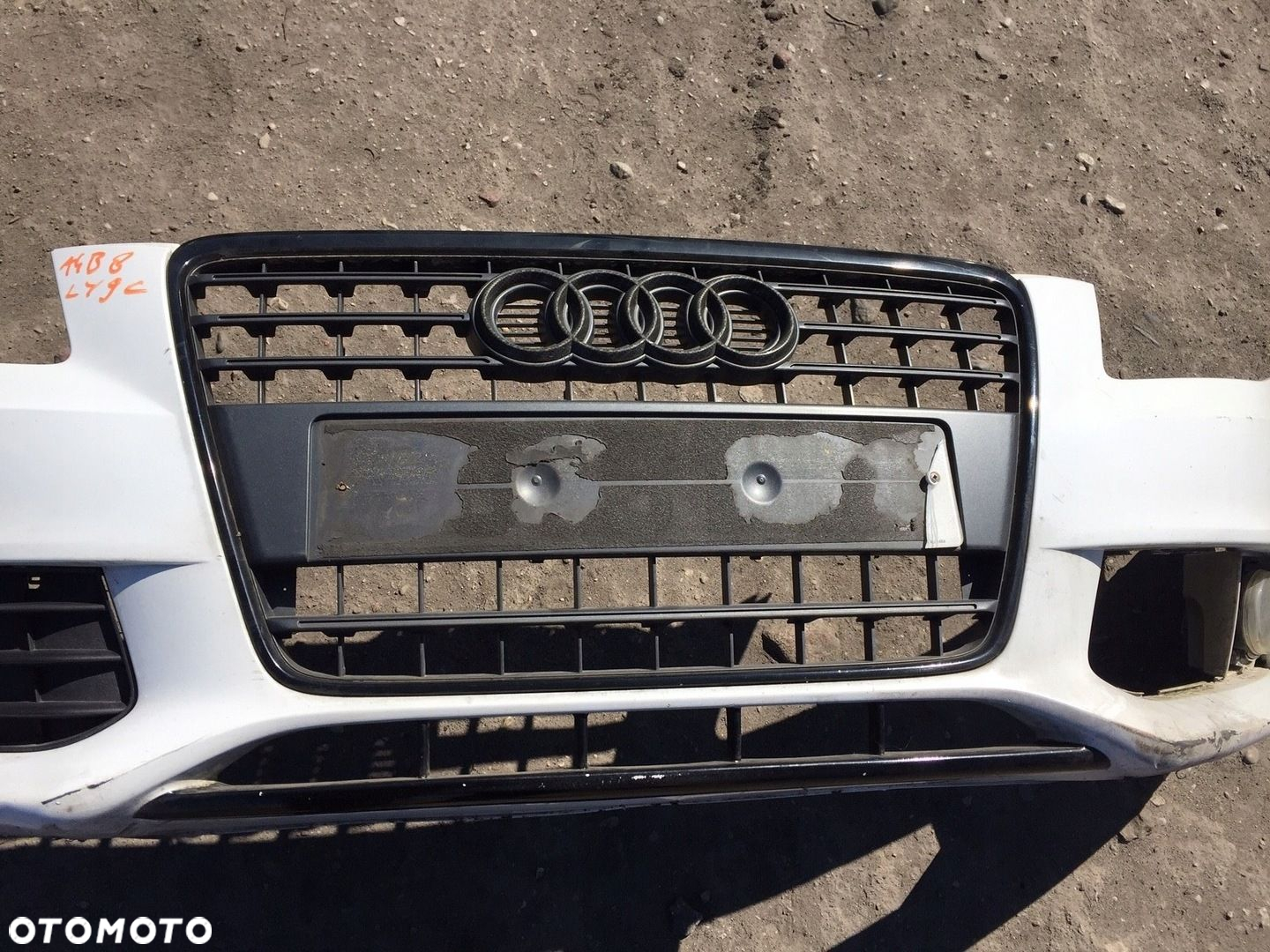 AUDI A4 B8 ZDERZAK PRZEDNI GRILL PRZÓD ATRAPA LY9C - 5