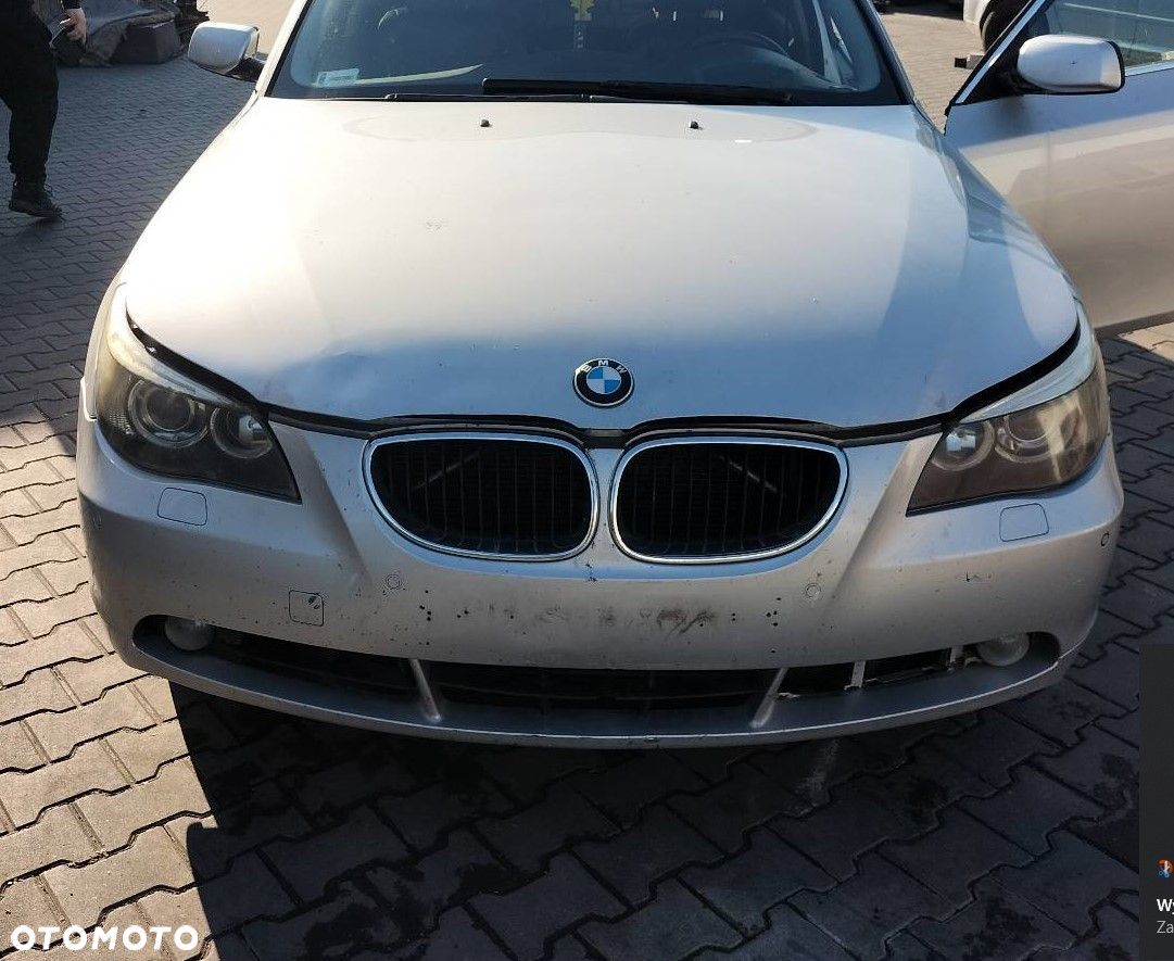 KOMPLETNY PRZÓD MASKA ZDERZAK BŁOTNIKI LAMPY BIXENON BMW E60 E61 354/7 - 1