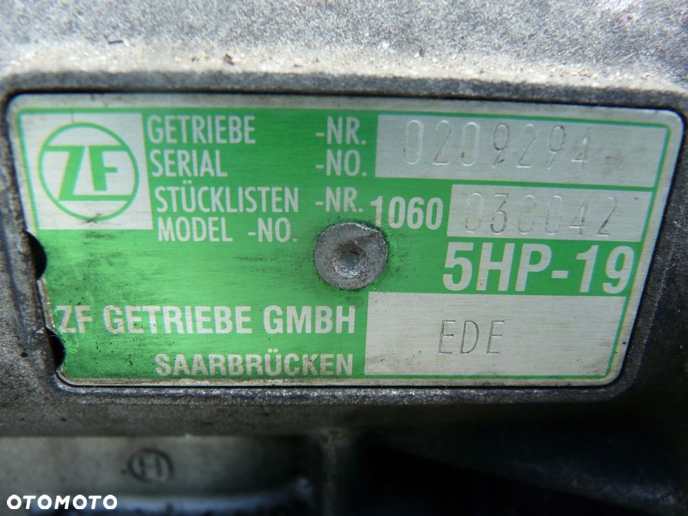 AUDI A6 C5 skrzynia EDE 2.7 Bi-turbo Autamat 5hp19 - 2