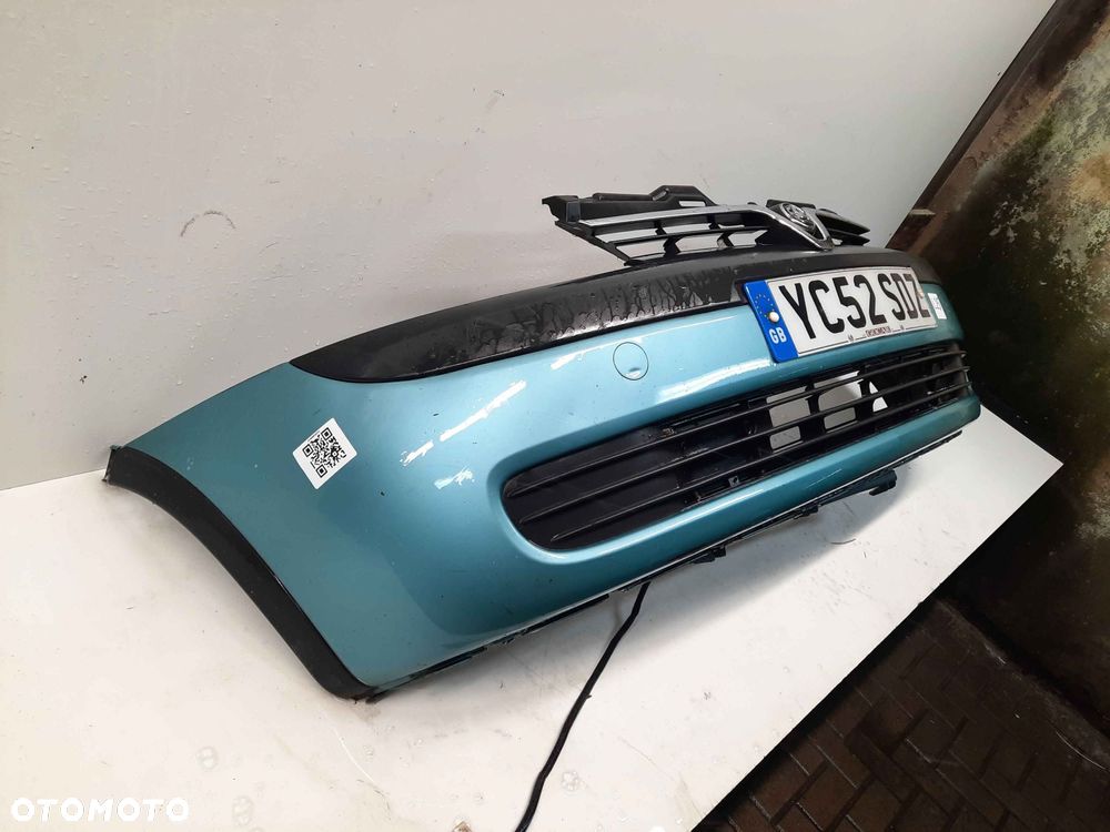 } ZDERZAK PRZÓD PRZEDNI OPEL CORSA C Z20N BŁĘKITNY - 5