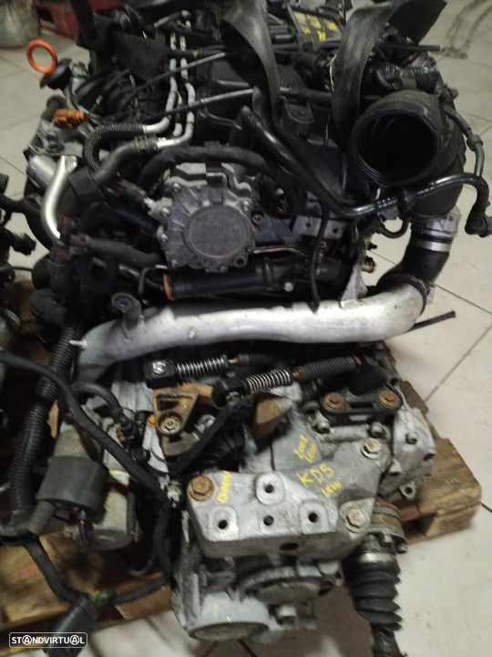 motor seat leon 2.0tdi 170cv caixa 6 velocidades KDS ref: BMN - 6