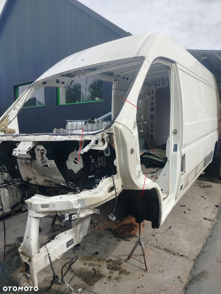 BOXER DUCATO JUMPER LIFT 14R- ĆWIARTKA BŁOTNIK POSZYCIE PRZÓD PODŁUŻNICA - 2